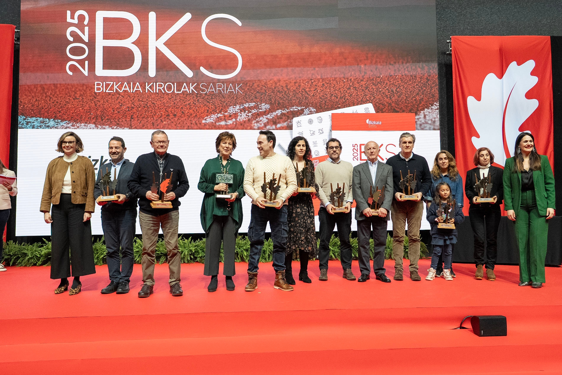 Bizkaia Kirolak Sariak 2025