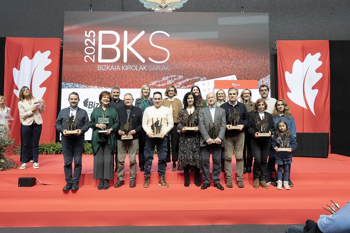 Bizkaia Kirolak Sariak 2025